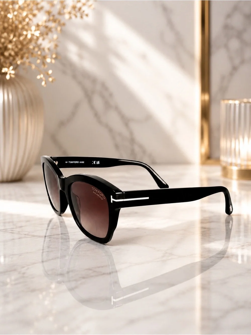 Tom Ford Lauren-02 FT0614 Women’s Polarized Sunglasses | BNIB | Full Set
